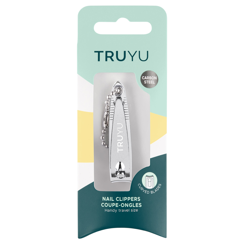 트루유 TRUYU 여행용 손톱깎이(실버) 컴팩트한 사이즈의 2-in-1 여행용 손톱깎이. 정밀한 절삭을 위한 곡선날과 끝을 매끄럽게 다듬을 수 있는 접이식 파일이 달려있습니다.
